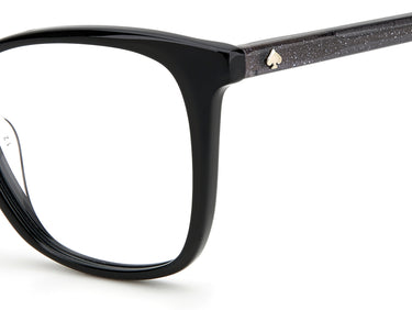 Premium Women Kate Spade Model Eyeglasses: Darcie - Black- SpecSMART Eye Clinic (Zoom View)